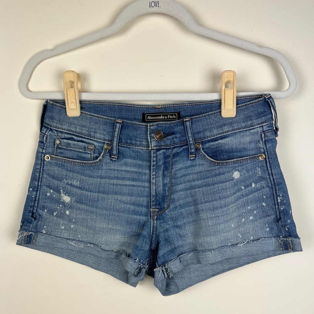 Abercrombie & Fitch | 70s Vibe Coastal Cowgirl Denim Jorts Shorts | 25